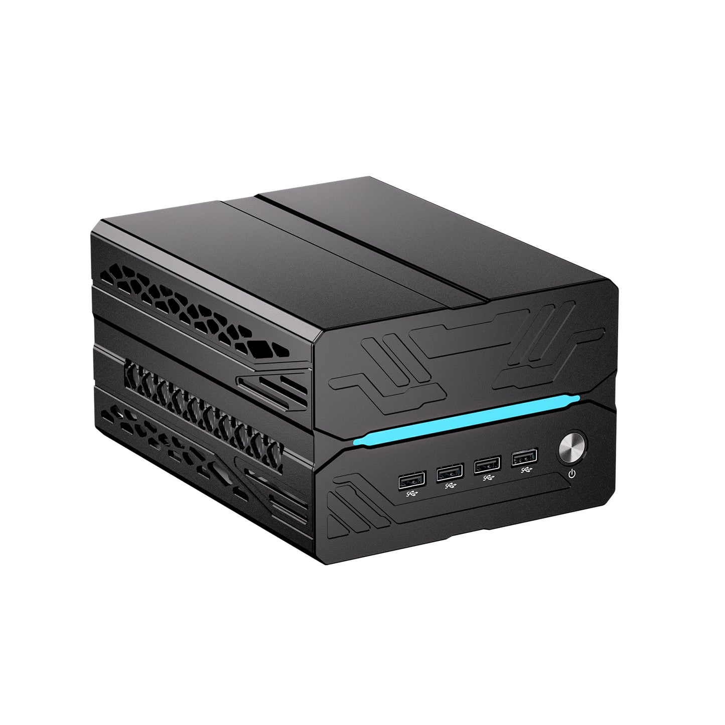 Mini AI PC - 14th Gen Intel Core i9-14900F 24-Core Processor, GeForce RTX 50 Serial Graphics, 8K, WiFi 6e, 4* Display, Windows 11 Pro